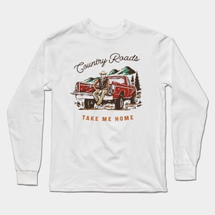 Country Roads Western Long Sleeve T-Shirt